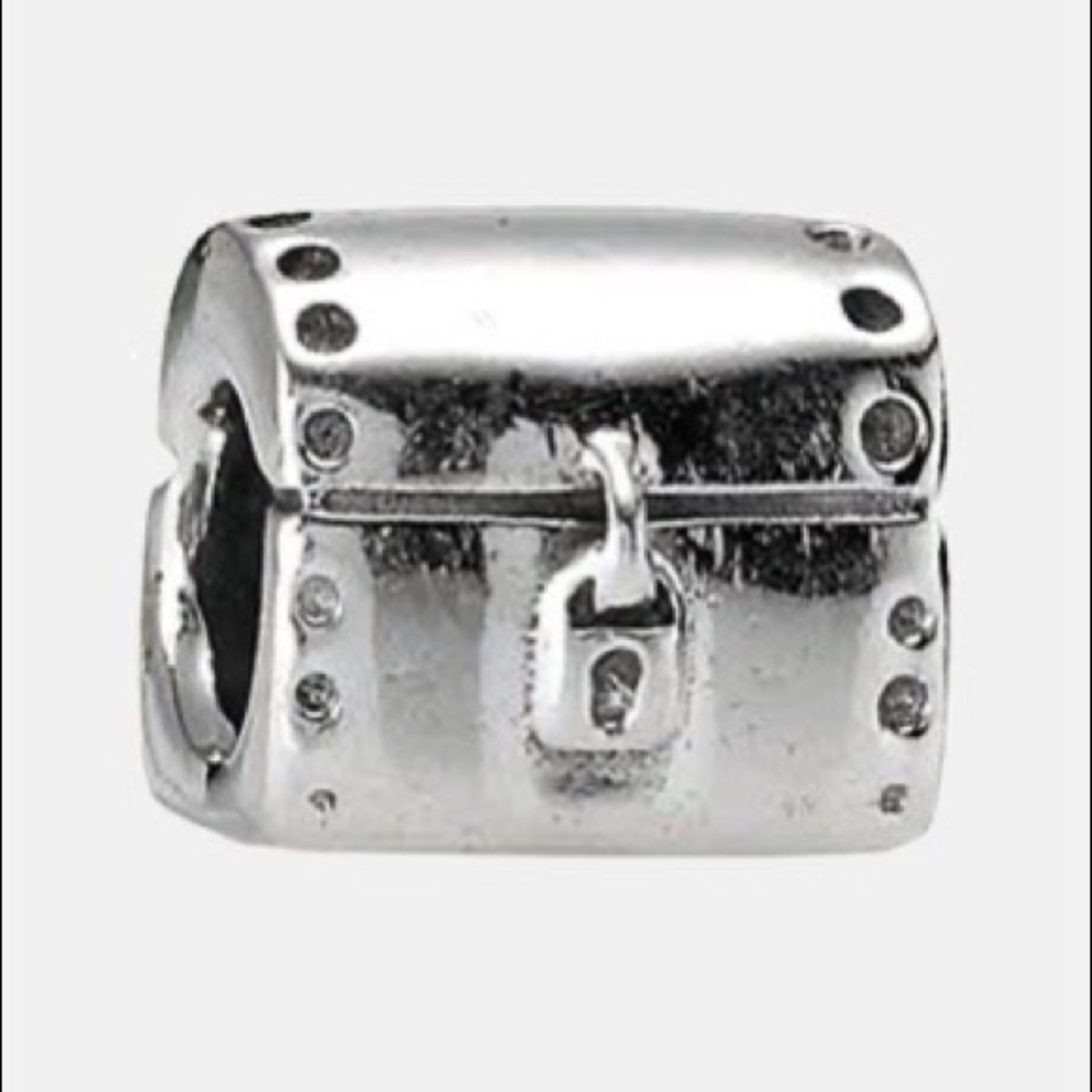 Pandora Silver Treasure Chest Charm